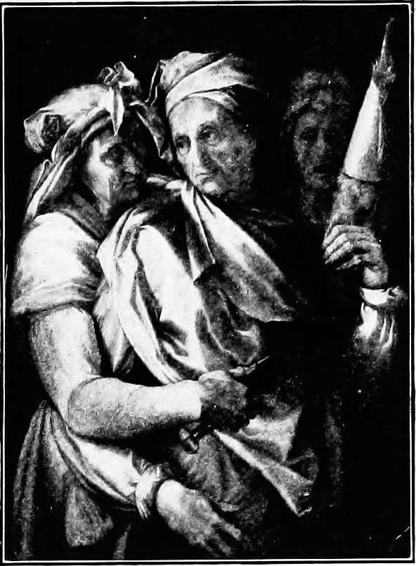 An illustration from Pictures and their painters; the history of painting, 1907, leaf 130