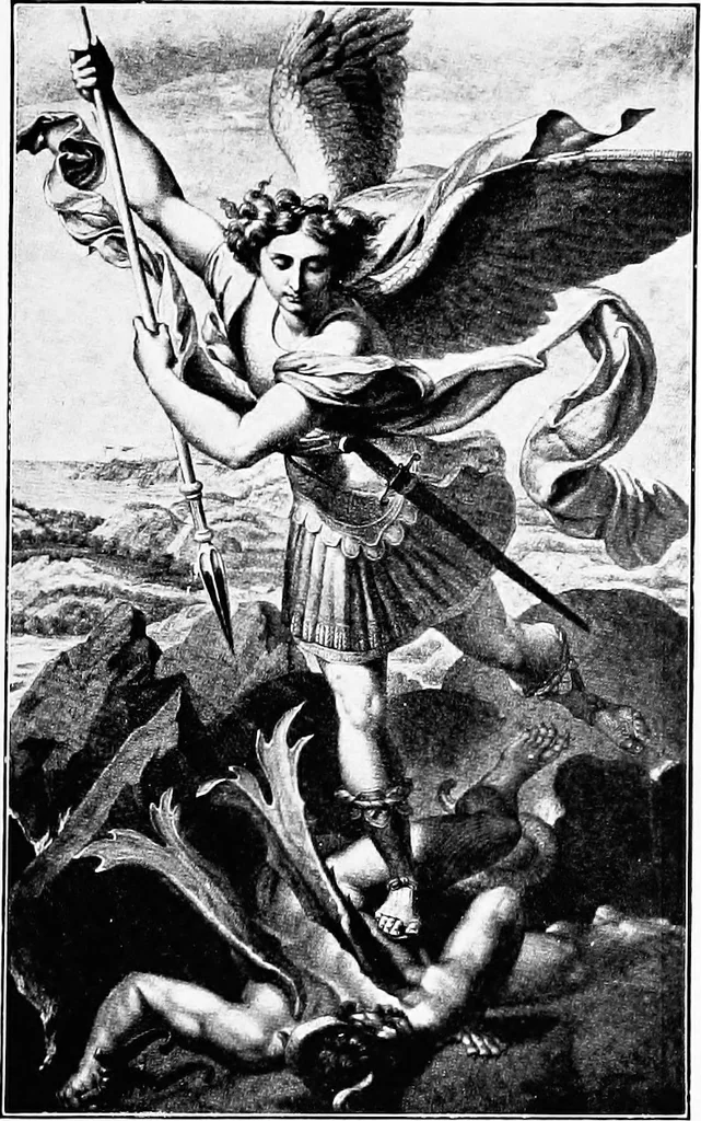 An illustration from Pictures and their painters; the history of painting, 1907, leaf 138