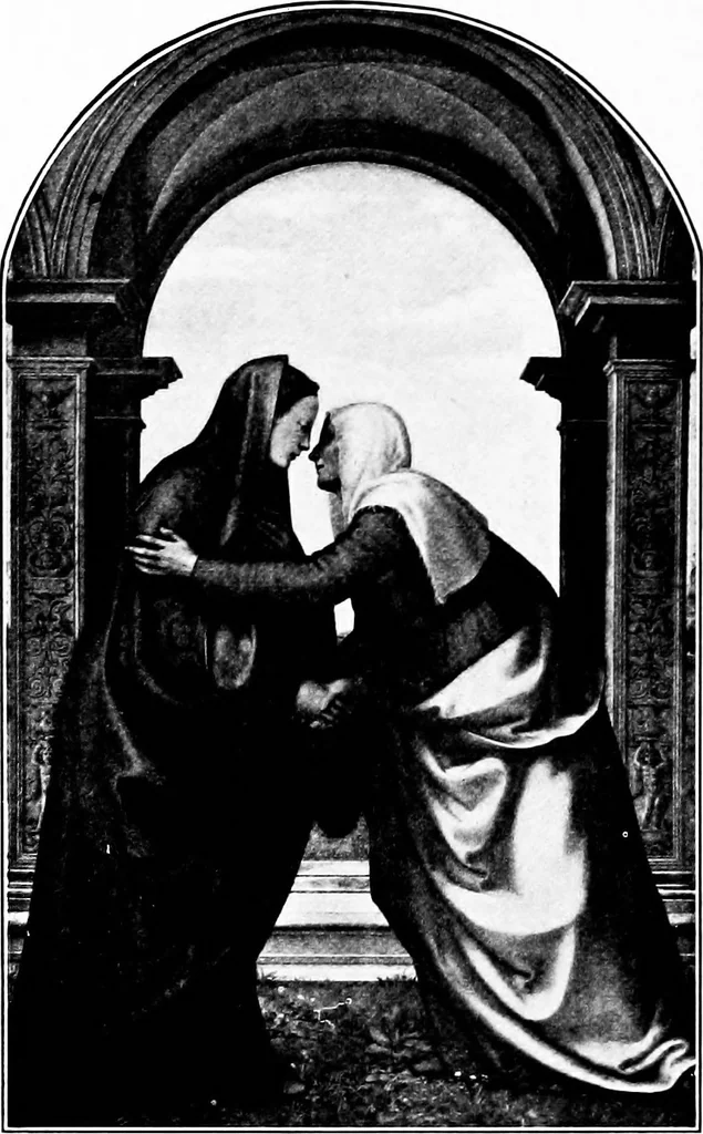 An illustration from Pictures and their painters; the history of painting, 1907, leaf 151