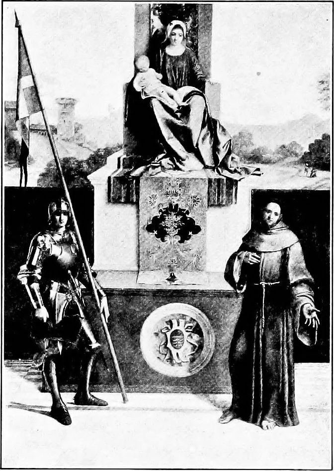 An illustration from Pictures and their painters; the history of painting, 1907, leaf 173