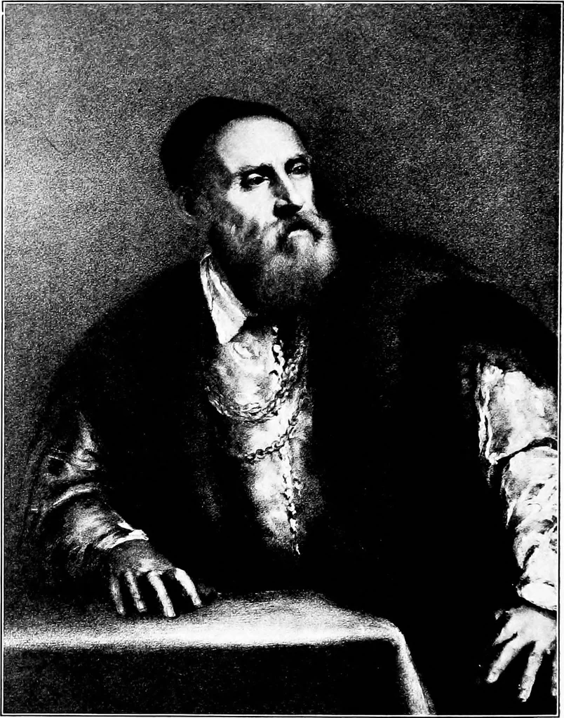An illustration from Pictures and their painters; the history of painting, 1907, leaf 179