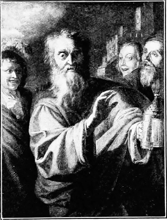 An illustration from Pictures and their painters; the history of painting, 1907, leaf 210