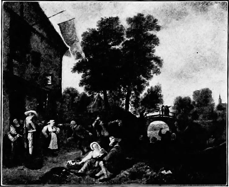 An illustration from Pictures and their painters; the history of painting, 1907, leaf 246