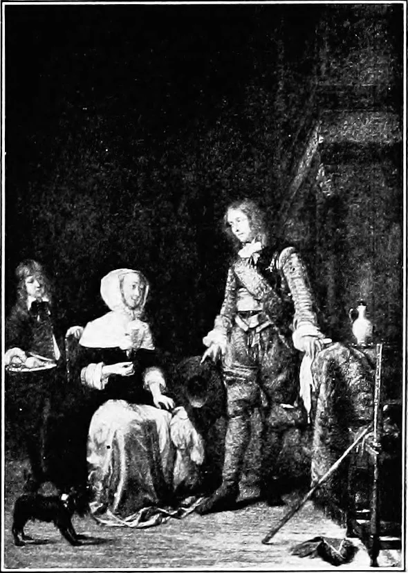 An illustration from Pictures and their painters; the history of painting, 1907, leaf 248