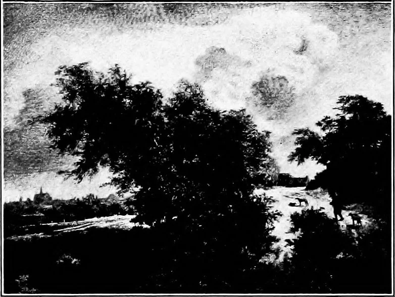 An illustration from Pictures and their painters; the history of painting, 1907, leaf 255