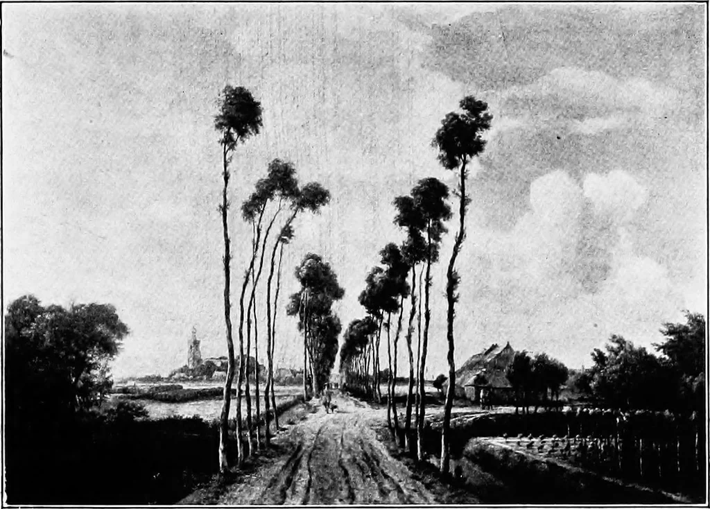 An illustration from Pictures and their painters; the history of painting, 1907, leaf 256