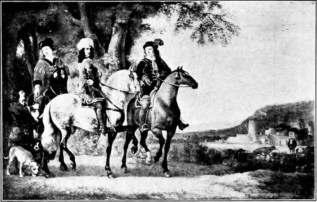 An illustration from Pictures and their painters; the history of painting, 1907, leaf 259