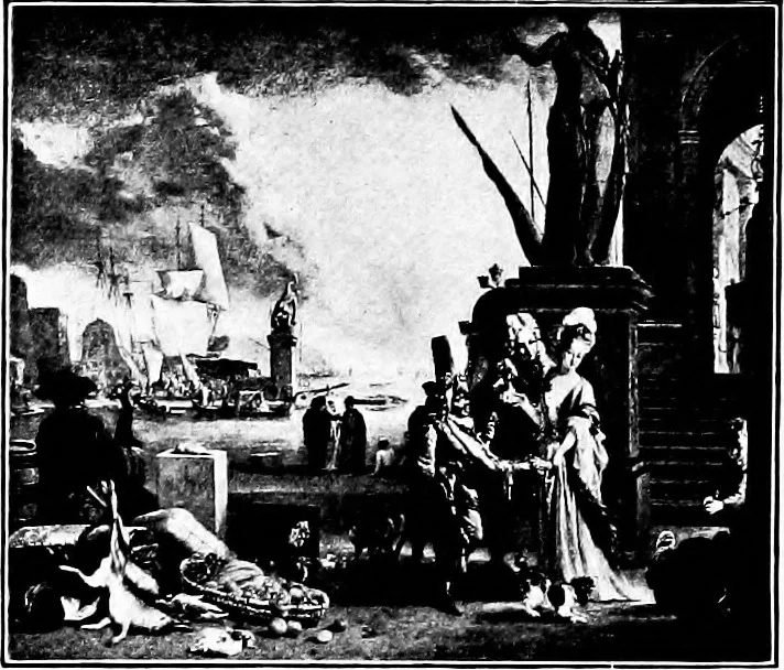 An illustration from Pictures and their painters; the history of painting, 1907, leaf 261