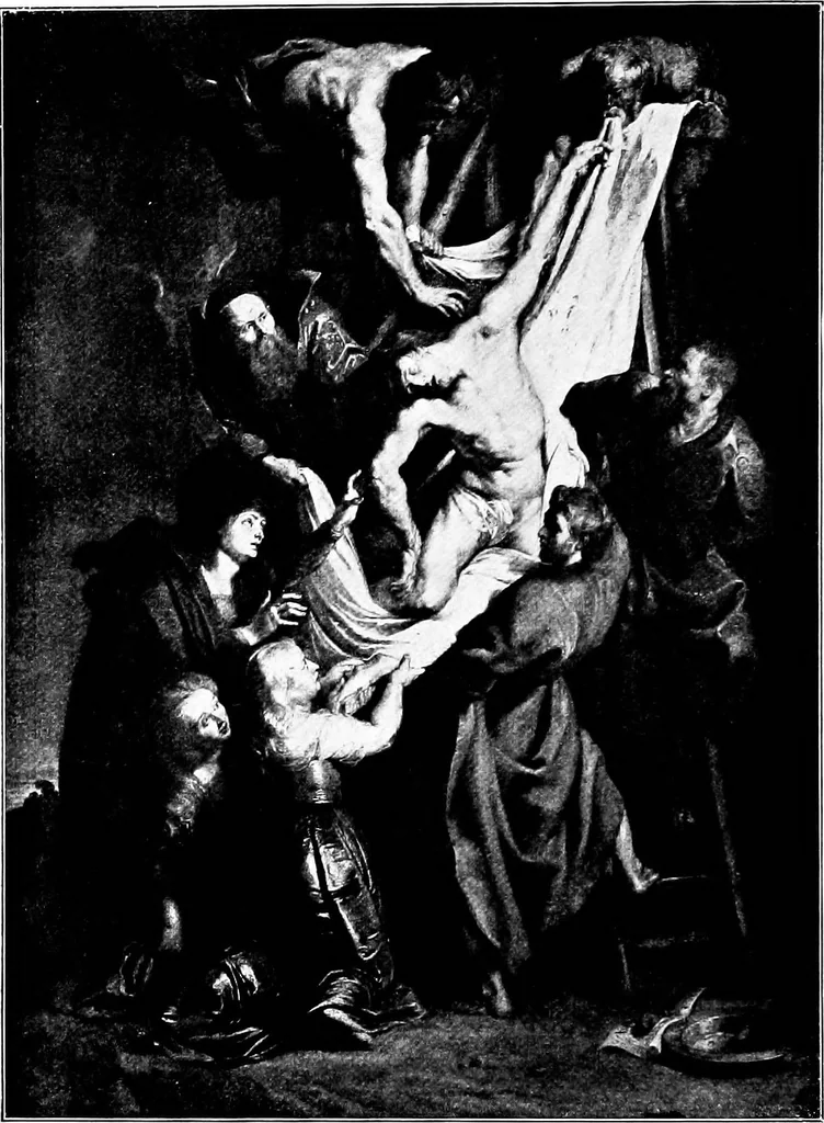 An illustration from Pictures and their painters; the history of painting, 1907, leaf 267