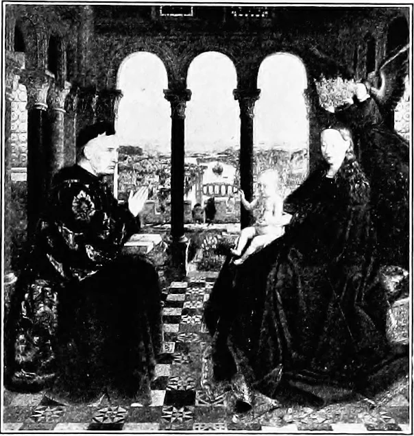 An illustration from Pictures and their painters; the history of painting, 1907, leaf 272