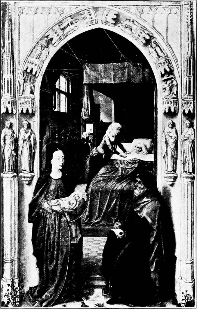 An illustration from Pictures and their painters; the history of painting, 1907, leaf 273