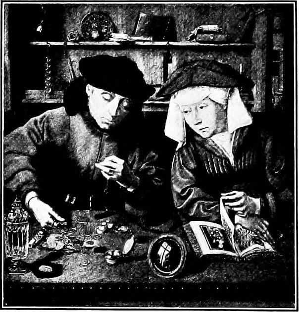 An illustration from Pictures and their painters; the history of painting, 1907, leaf 279