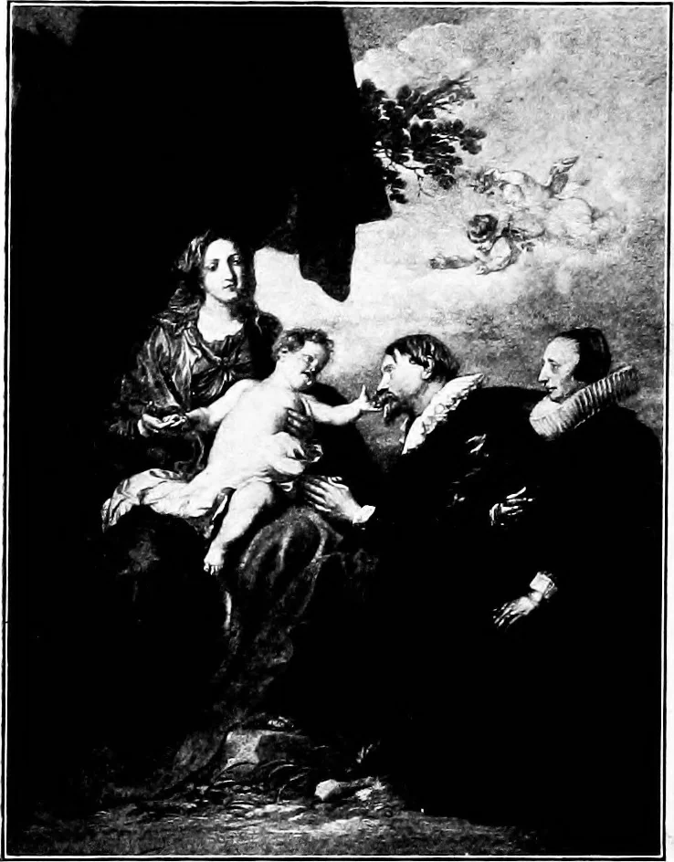 An illustration from Pictures and their painters; the history of painting, 1907, leaf 287