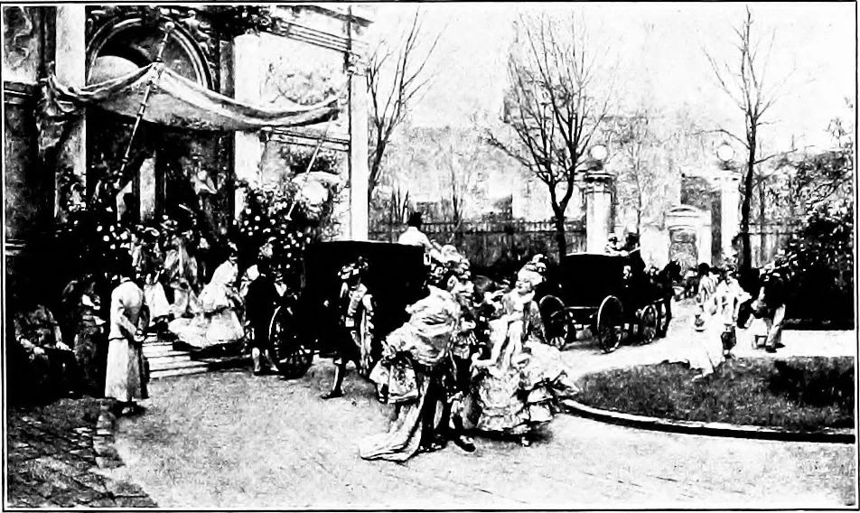 An illustration from Pictures and their painters; the history of painting, 1907, leaf 308