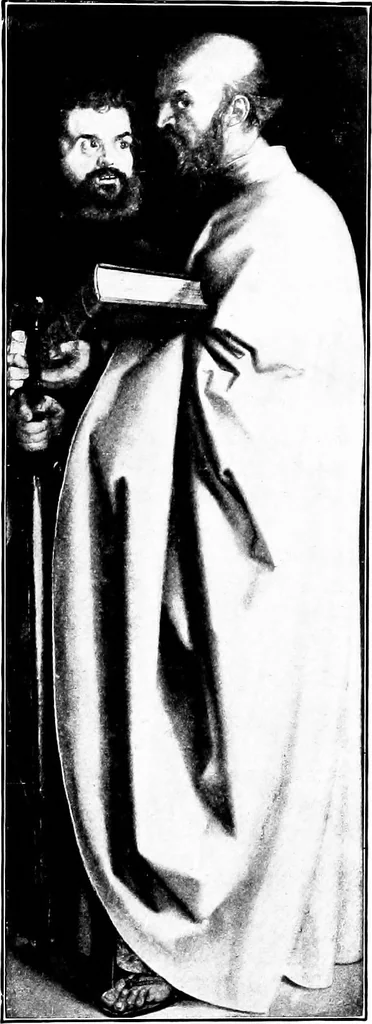 An illustration from Pictures and their painters; the history of painting, 1907, leaf 318