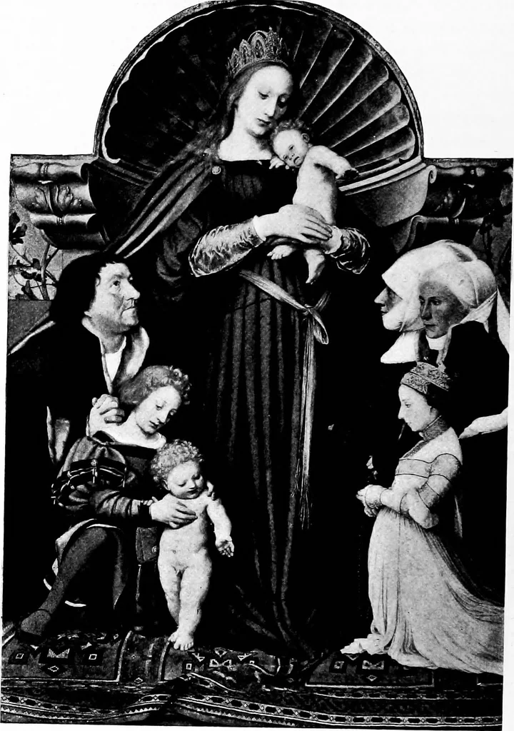 An illustration from Pictures and their painters; the history of painting, 1907, leaf 325