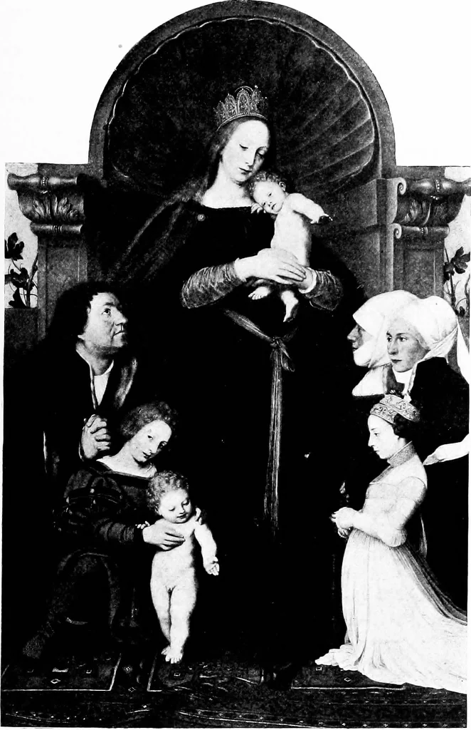 An illustration from Pictures and their painters; the history of painting, 1907, leaf 326
