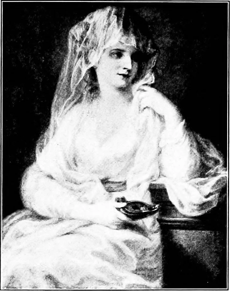 An illustration from Pictures and their painters; the history of painting, 1907, leaf 332