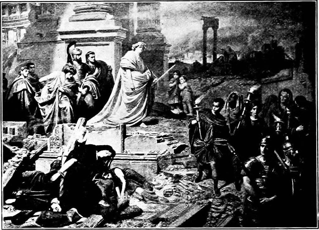 An illustration from Pictures and their painters; the history of painting, 1907, leaf 335