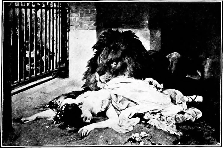 An illustration from Pictures and their painters; the history of painting, 1907, leaf 338