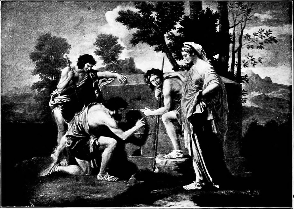 An illustration from Pictures and their painters; the history of painting, 1907, leaf 347