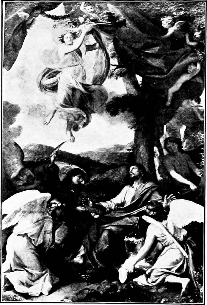 An illustration from Pictures and their painters; the history of painting, 1907, leaf 349