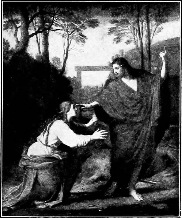 An illustration from Pictures and their painters; the history of painting, 1907, leaf 350