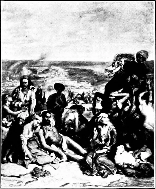 An illustration from Pictures and their painters; the history of painting, 1907, leaf 370