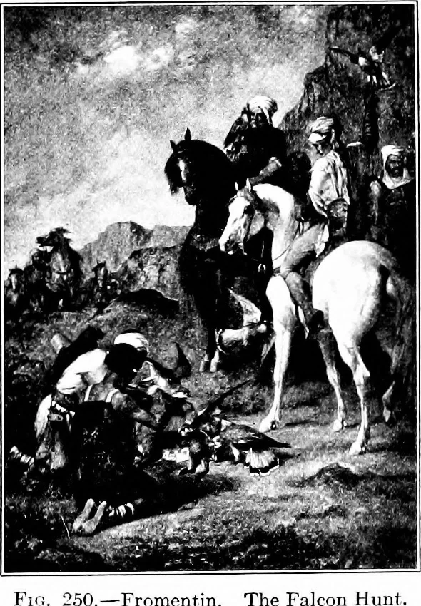 An illustration from Pictures and their painters; the history of painting, 1907, leaf 372