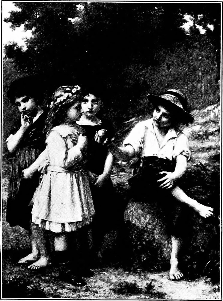 An illustration from Pictures and their painters; the history of painting, 1907, leaf 388