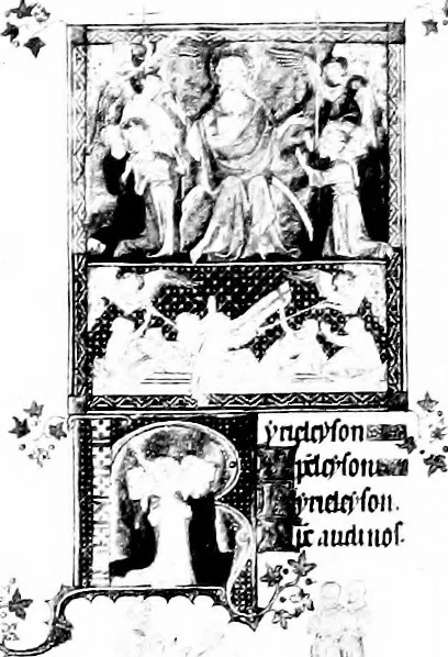 An illustration from Pictures and their painters; the history of painting, 1907, leaf 399
