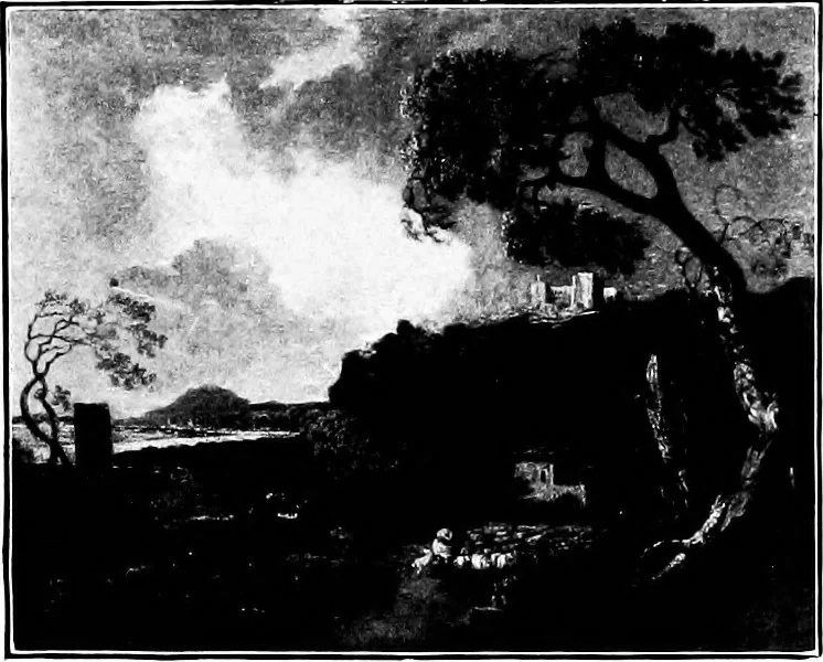 An illustration from Pictures and their painters; the history of painting, 1907, leaf 418