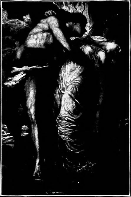 An illustration from Pictures and their painters; the history of painting, 1907, leaf 435