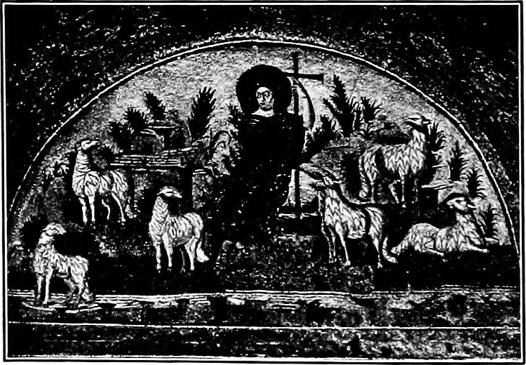 An illustration from Pictures and their painters; the history of painting, 1907, leaf 47