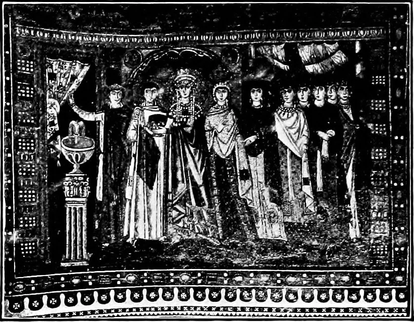 An illustration from Pictures and their painters; the history of painting, 1907, leaf 49