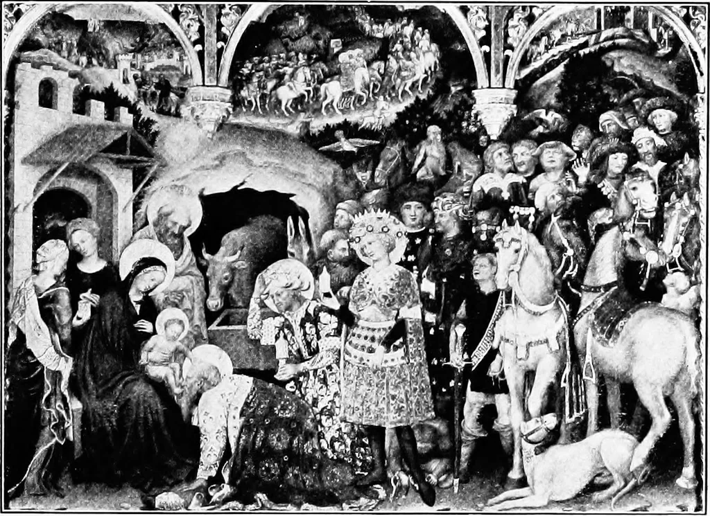 An illustration from Pictures and their painters; the history of painting, 1907, leaf 66