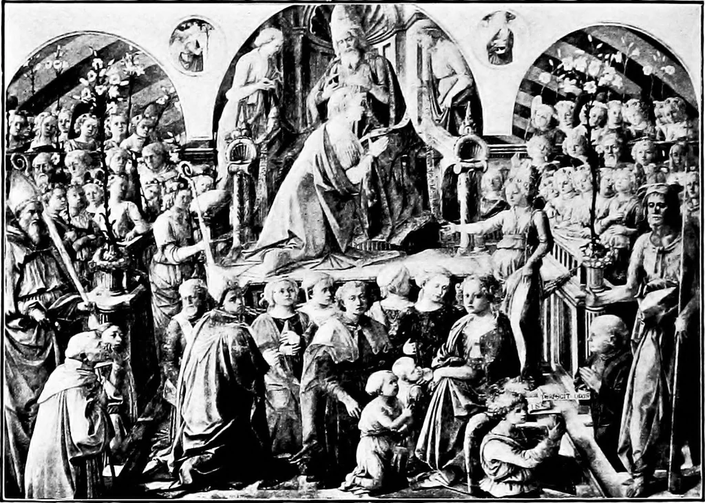 An illustration from Pictures and their painters; the history of painting, 1907, leaf 73