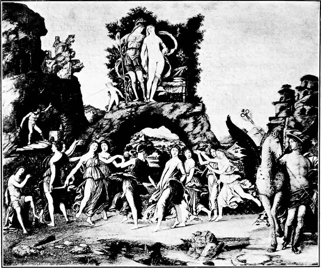 An illustration from Pictures and their painters; the history of painting, 1907, leaf 79