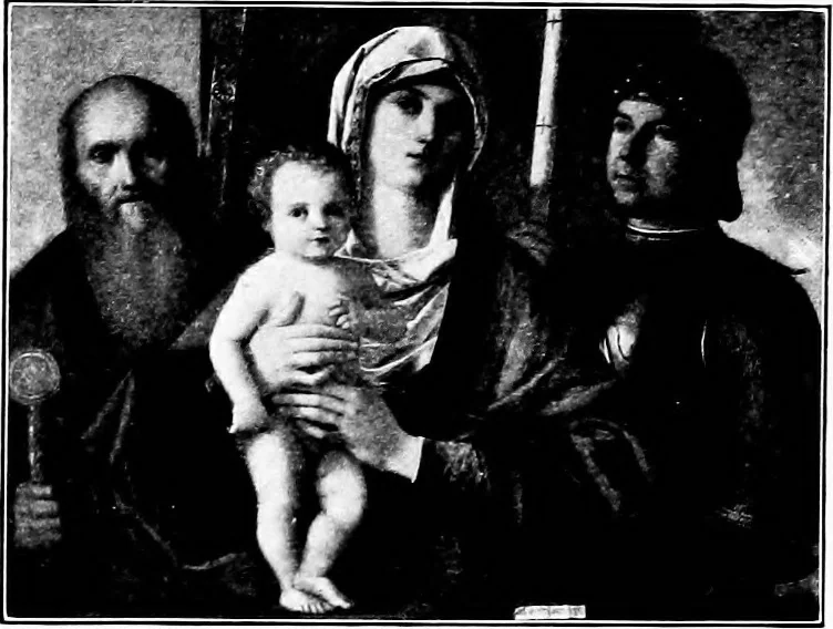 An illustration from Pictures and their painters; the history of painting, 1907, leaf 83