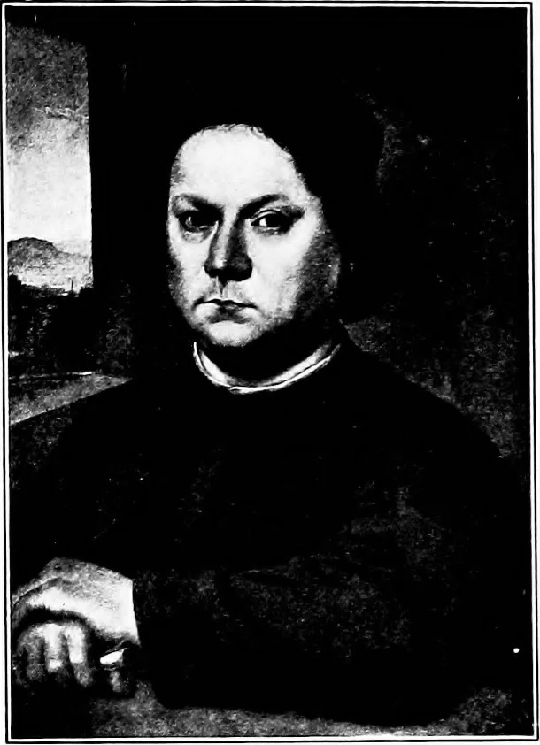 An illustration from Pictures and their painters; the history of painting, 1907, leaf 97