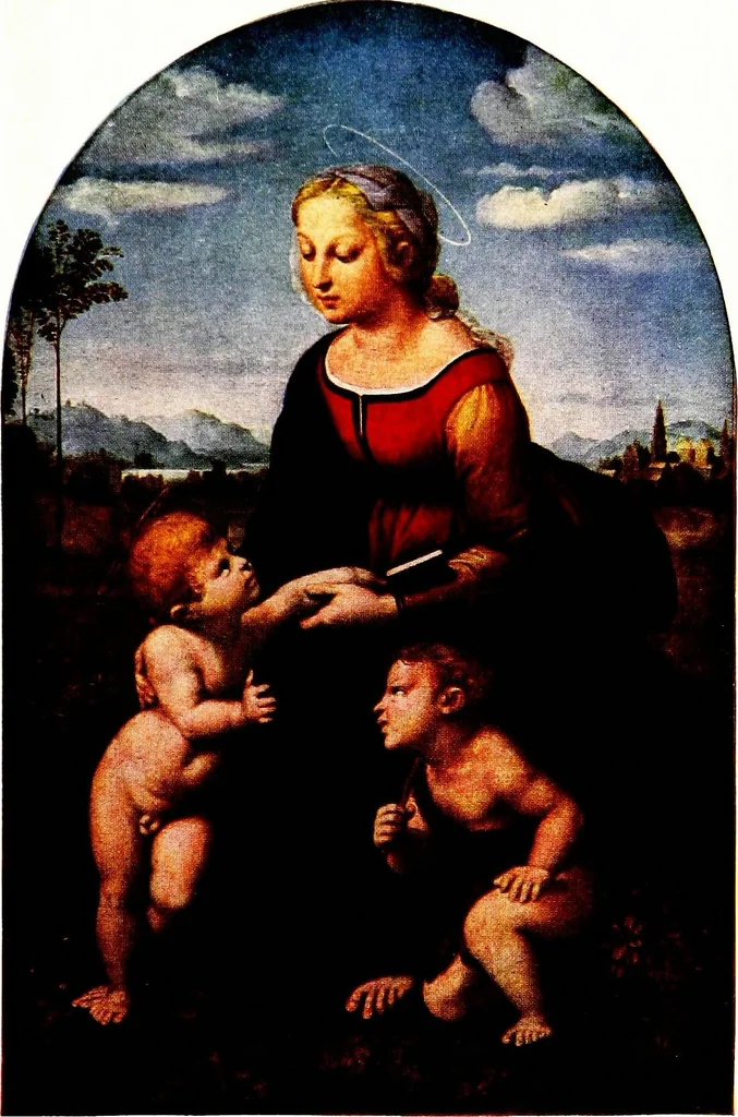 An illustration from Six centuries of painting, 1914, leaf 104