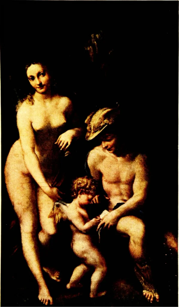 An illustration from Six centuries of painting, 1914, leaf 118