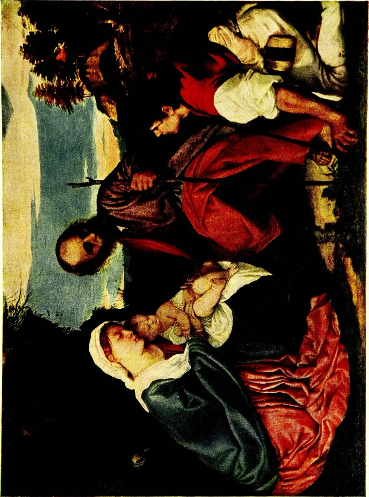 An illustration from Six centuries of painting, 1914, leaf 164