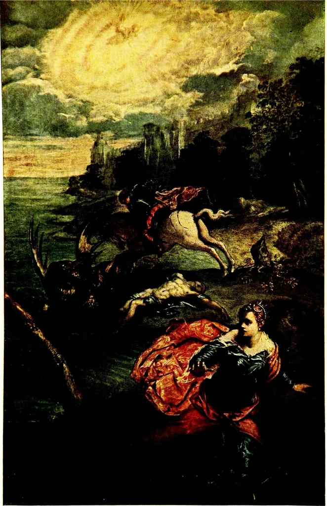 An illustration from Six centuries of painting, 1914, leaf 188
