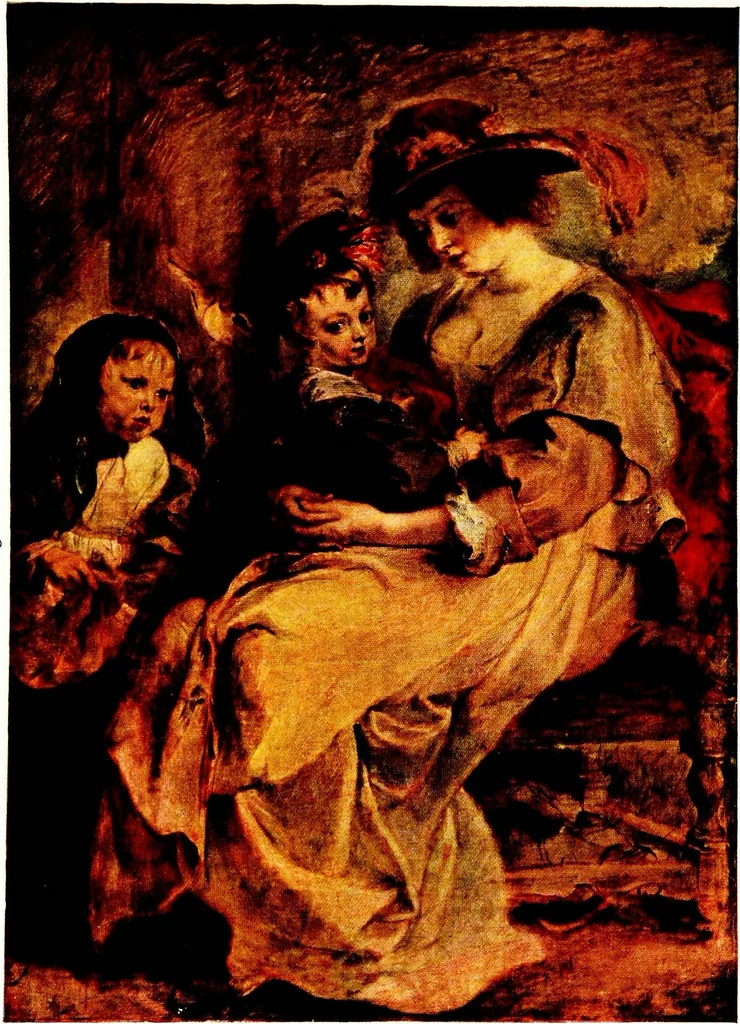 An illustration from Six centuries of painting, 1914, leaf 264