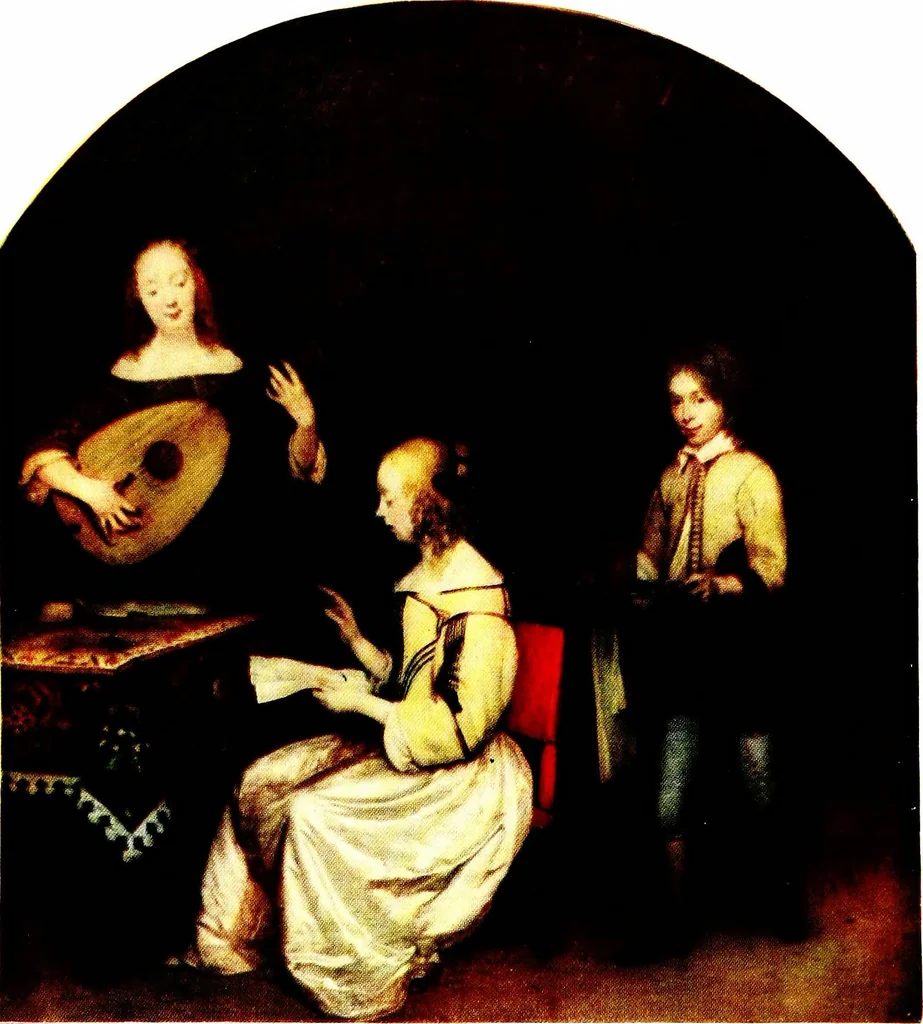 An illustration from Six centuries of painting, 1914, leaf 316
