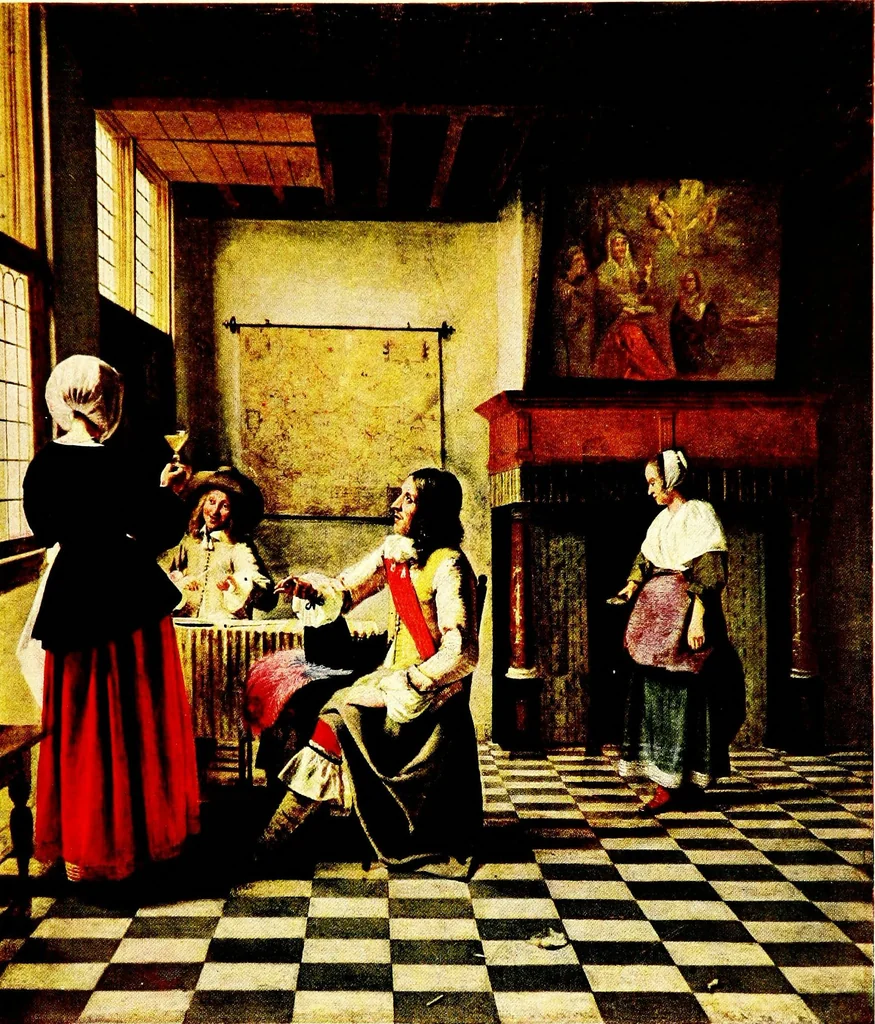 An illustration from Six centuries of painting, 1914, leaf 328