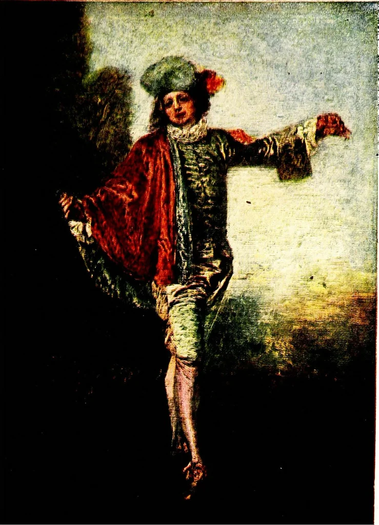 An illustration from Six centuries of painting, 1914, leaf 390