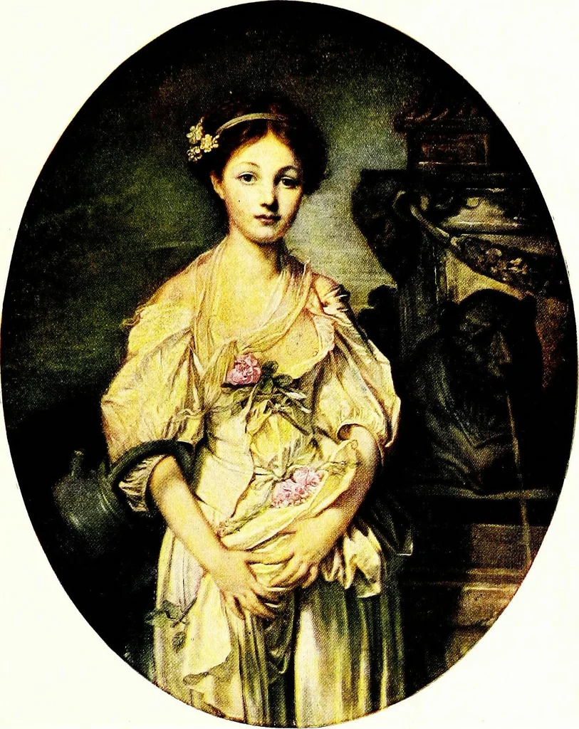 An illustration from Six centuries of painting, 1914, leaf 402