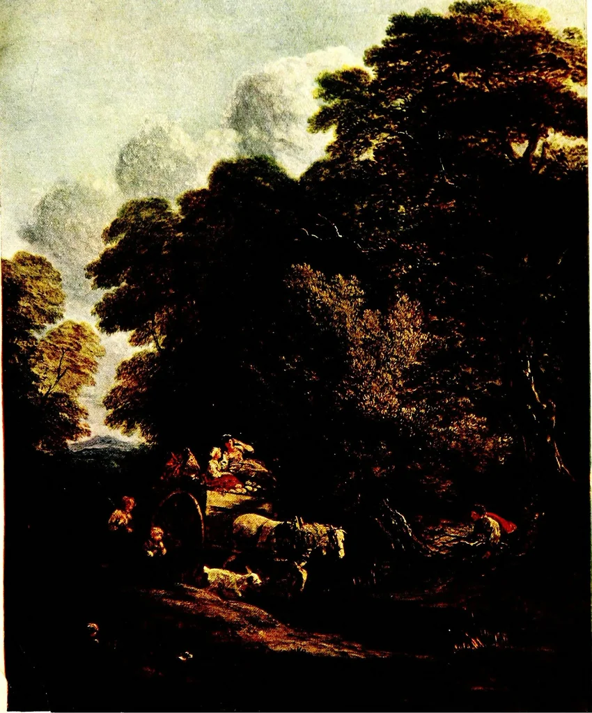 An illustration from Six centuries of painting, 1914, leaf 472